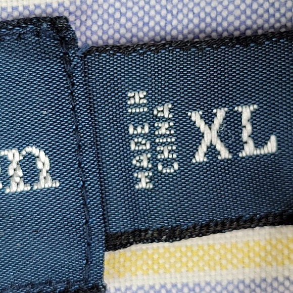 Polo Ralph Lauren Oxford Classic Fit Shirt Men XL Button Down Blue Long Sleeve - Picture 7 of 10